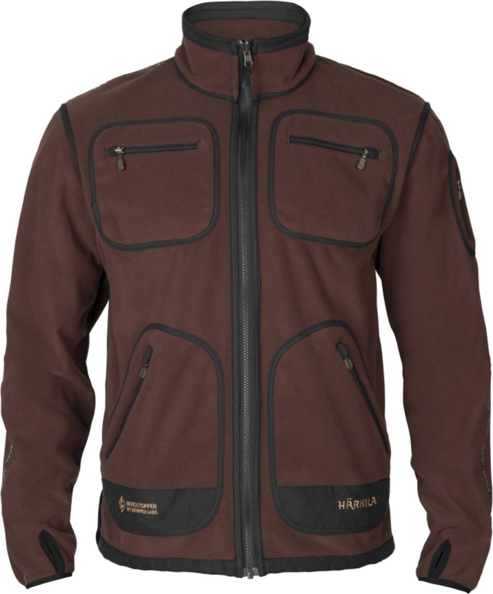 Harkila Kamko fleece Green/Bordeaux