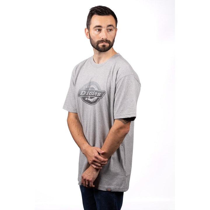 Dickies SS Logo Graphic Tee 2 Heather