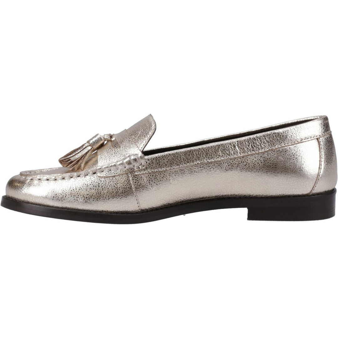 Connie Tassel Loafer Gold