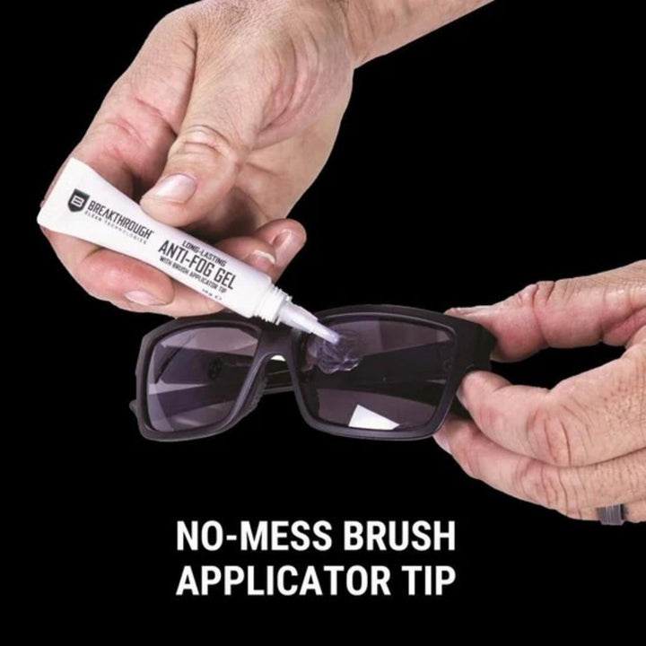 Breakthrough Clean Anti-Fog Gel 10ml with Lens Cloth