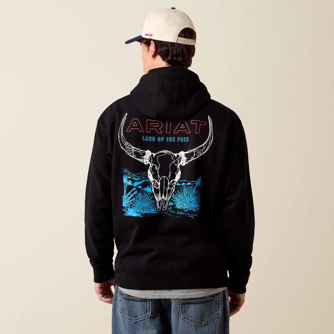 Ariat Mens Ariat Bison Bureau Hoodie