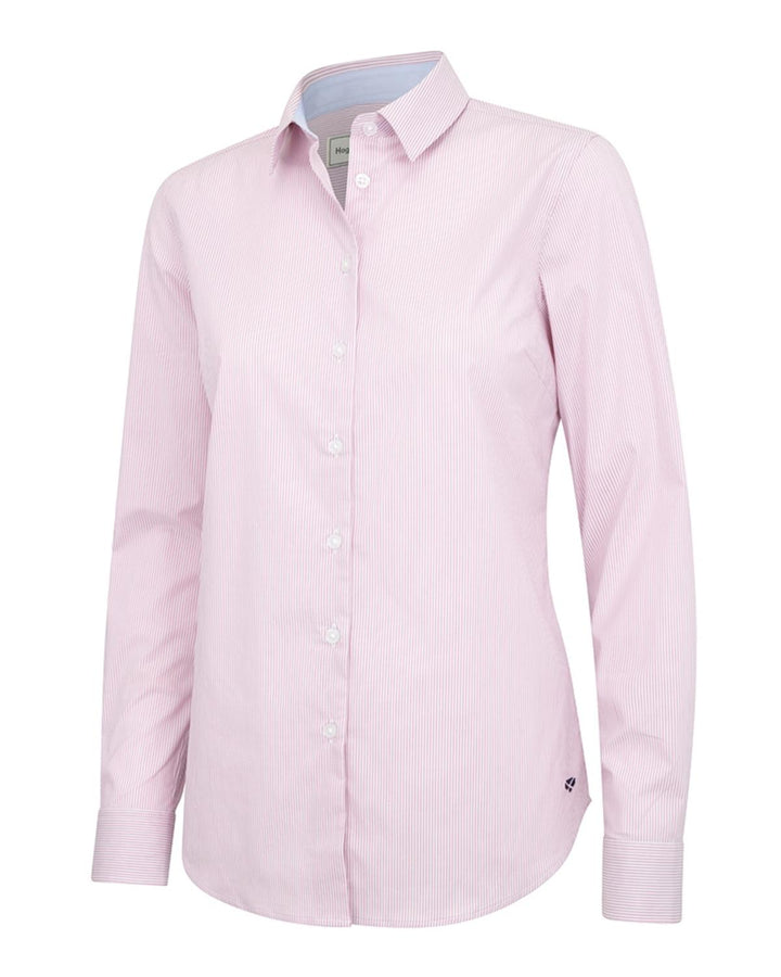 Hoggs of Fife Ingilston Ladies Stretch Stripe Shirt