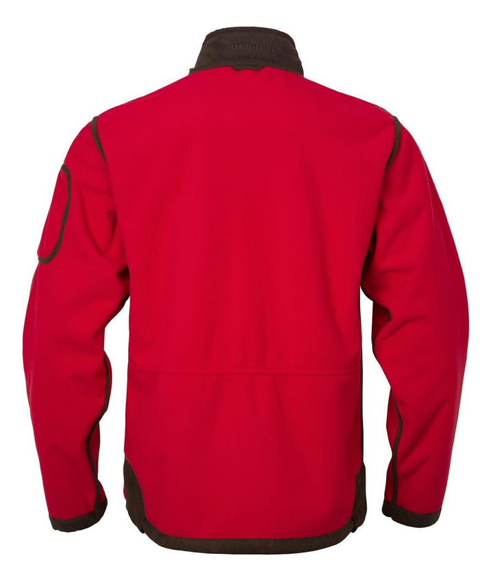 Harkila Kamko Regal rev. fleece jacket Red/Brown