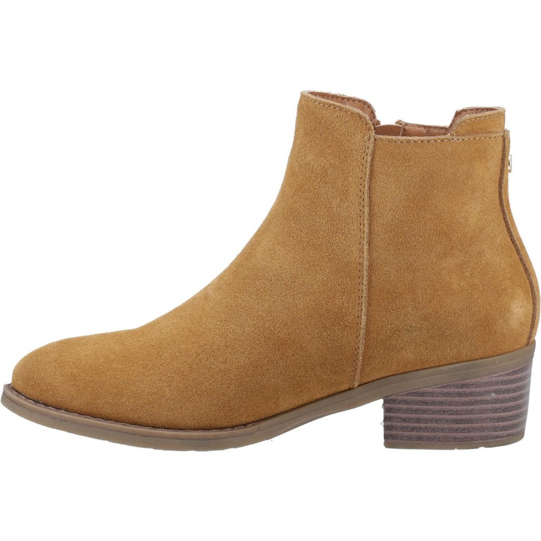 Ingrid Zip Boot Tan