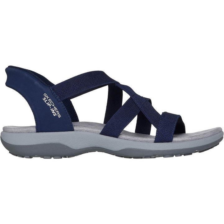 Skechers Reggae Slim Stretch Flex Sandal Navy