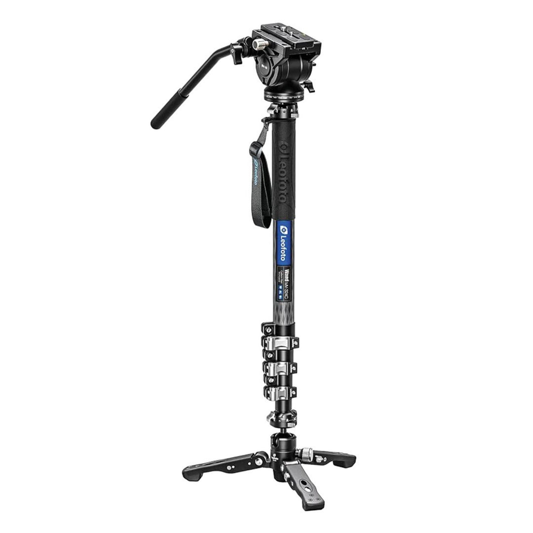 Leofoto MV-324C Carbon Fibre Monopod with BV-10 Fluid Video Head
