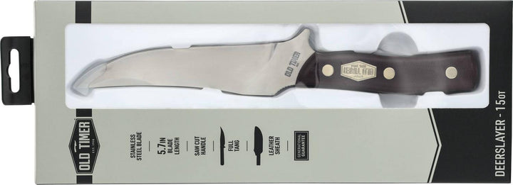 Old Timer Deerslayer Fixed Blade Knife Inc Sheath 5.6 Inch Blade