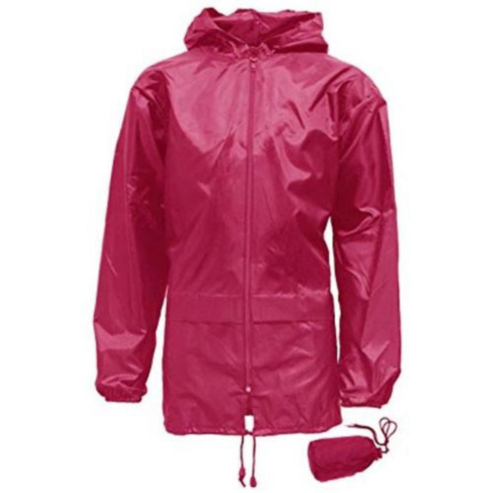 Rainy Days Kids Plain Packaway Cagoule Ages 4-16 – view 2