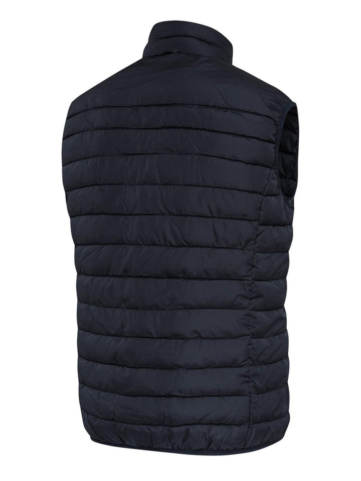 Beretta Pursuit 2 in 1 inner quilted gilet in navy blue, rear three-quarter view