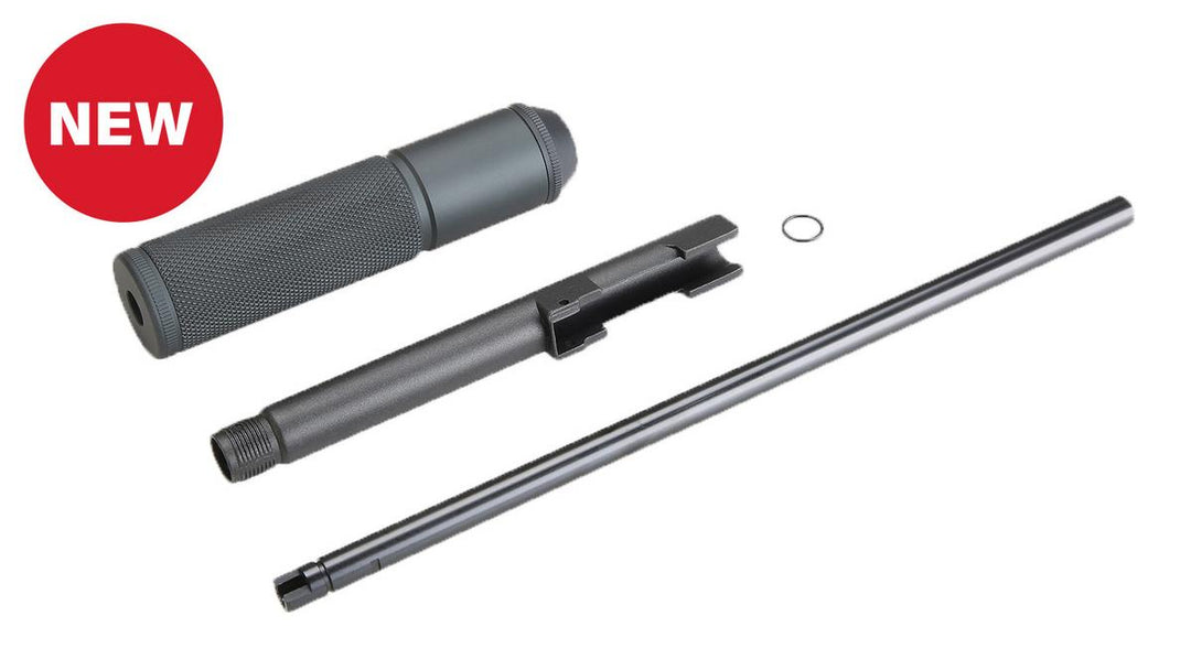 KROWN KL92 Extended Barrel  Inner Barrel + Silencer Black