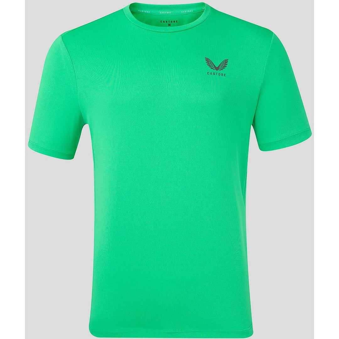 Castore Short Sleeve Tee Shirt JADE GREEN / GUNMETAL – view 5