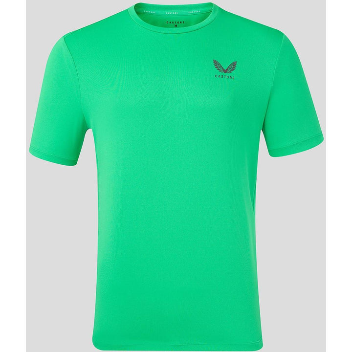 Castore Short Sleeve Tee Shirt JADE GREEN / GUNMETAL – view 5