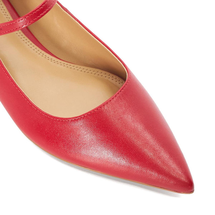 Dune Hastas Court Shoes Red