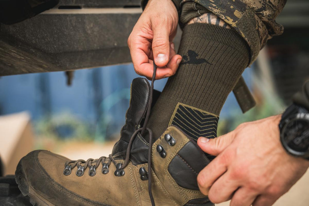 Seeland Field Merino Sock  2Pack Pine Green/Military Olive
