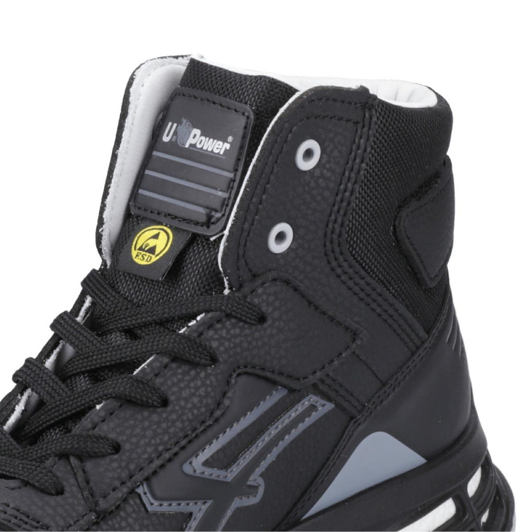 U Power Caleb Safety Shoes Black