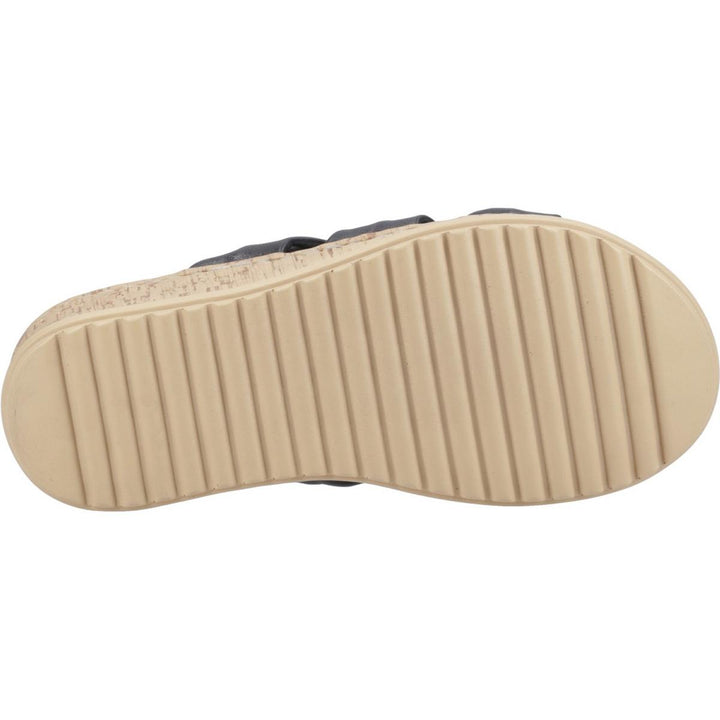 Hush Puppies Eden Wide Fit Sandal Black