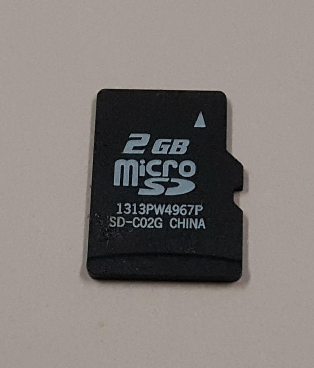 BushWear 2GB Micro SD Memory Card