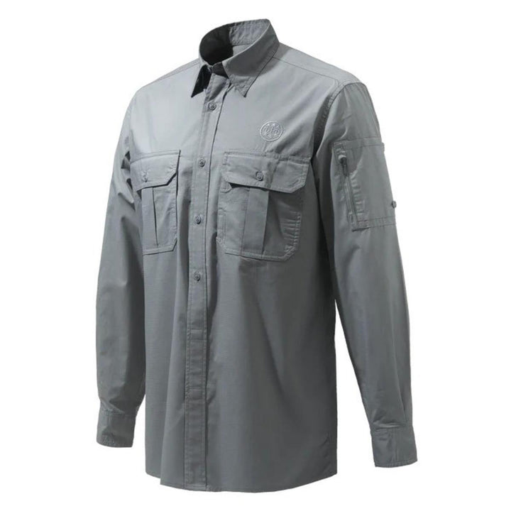 Beretta MORTIROLO SHIRT LONG SLEEVES Smoked Pearl