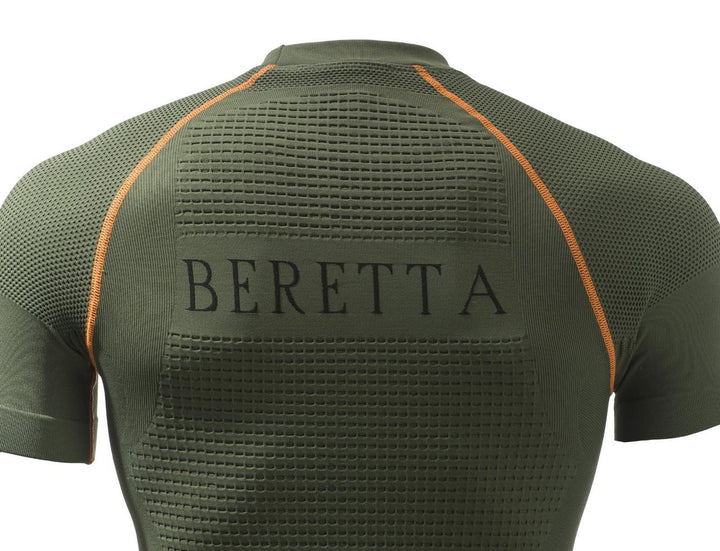 Beretta Body Mapping 3D Short Sleeve Base Layer Green – view 5