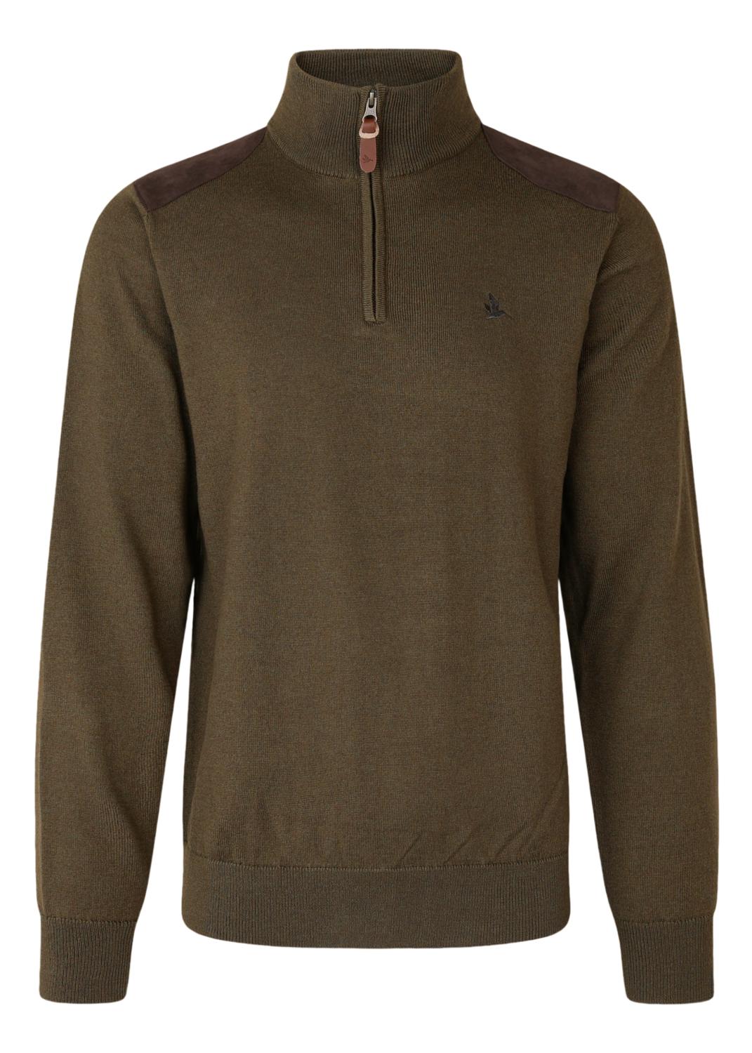 Pine Half Zip Sweater Light Pine