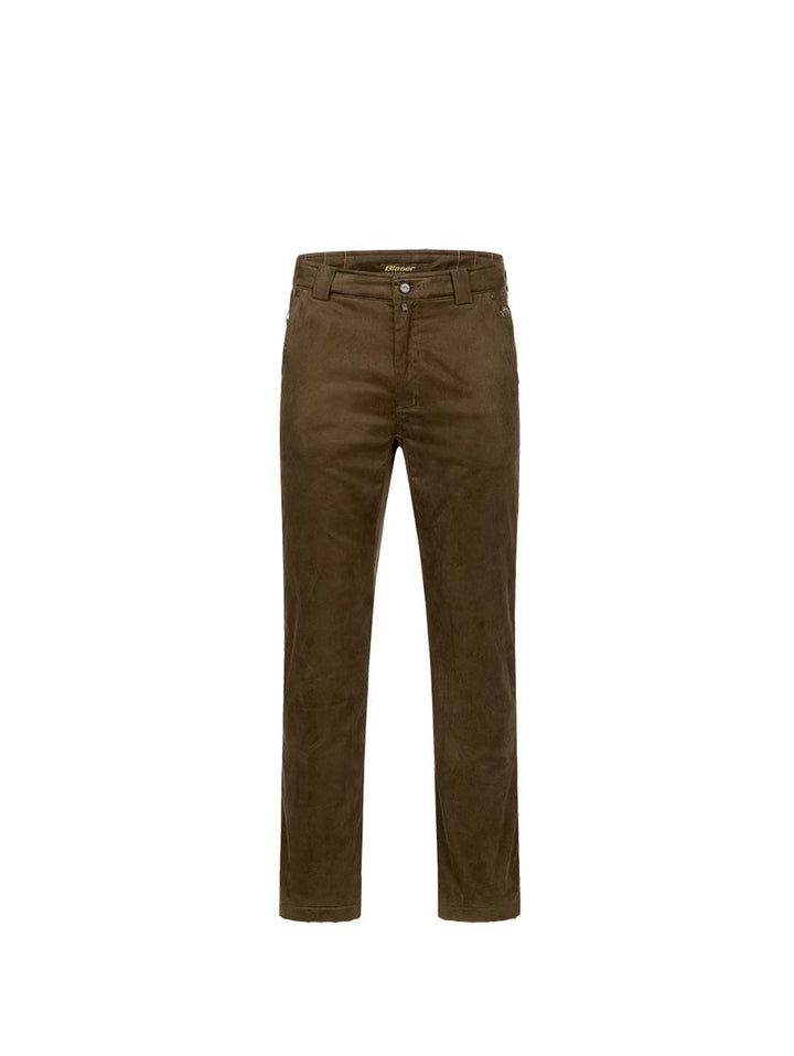 Blaser Men's Suede Trousers Marlon dark brown