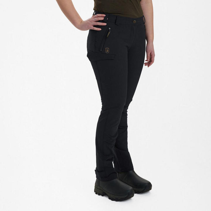 Deerhunter Lady Ann Full Stretch Trousers - Black