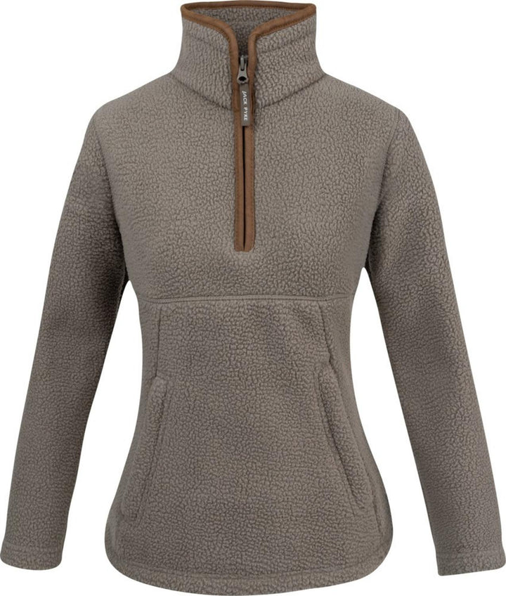 Jack Pyke Ladies Half Zip Sherpa Fleece Pullover
