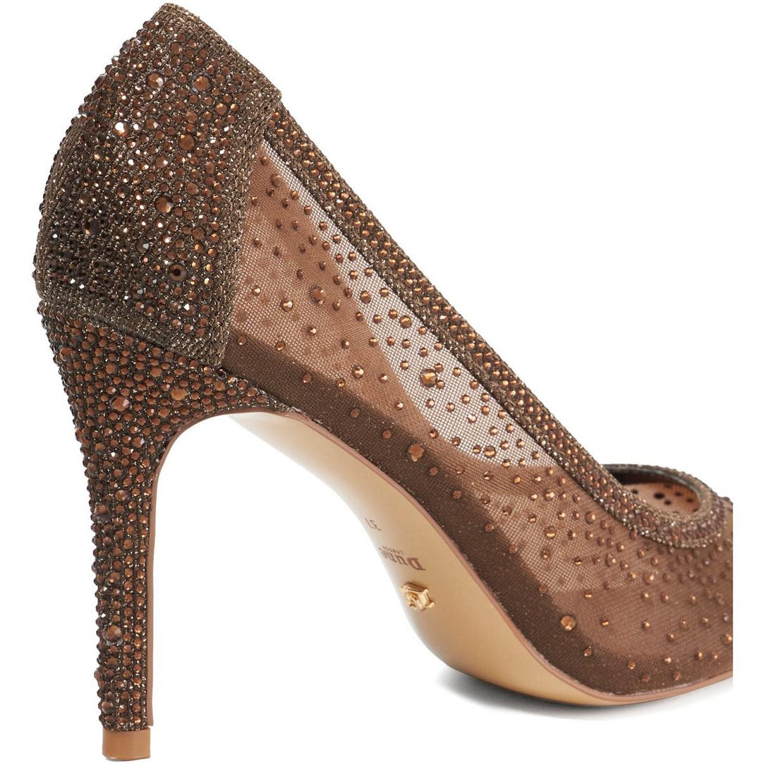 Dune Brightest Court Shoes Dark Brown