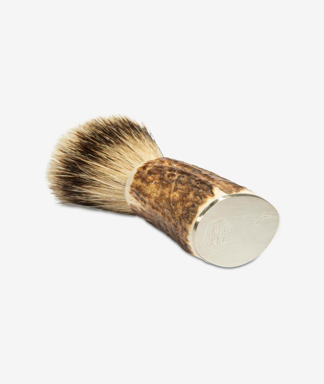 SHAVING BRUSH - DEER Brown Larusm