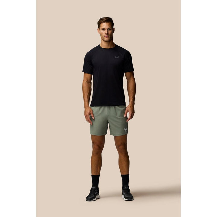 Castore Branded Elastic Shorts Thyme/Mint