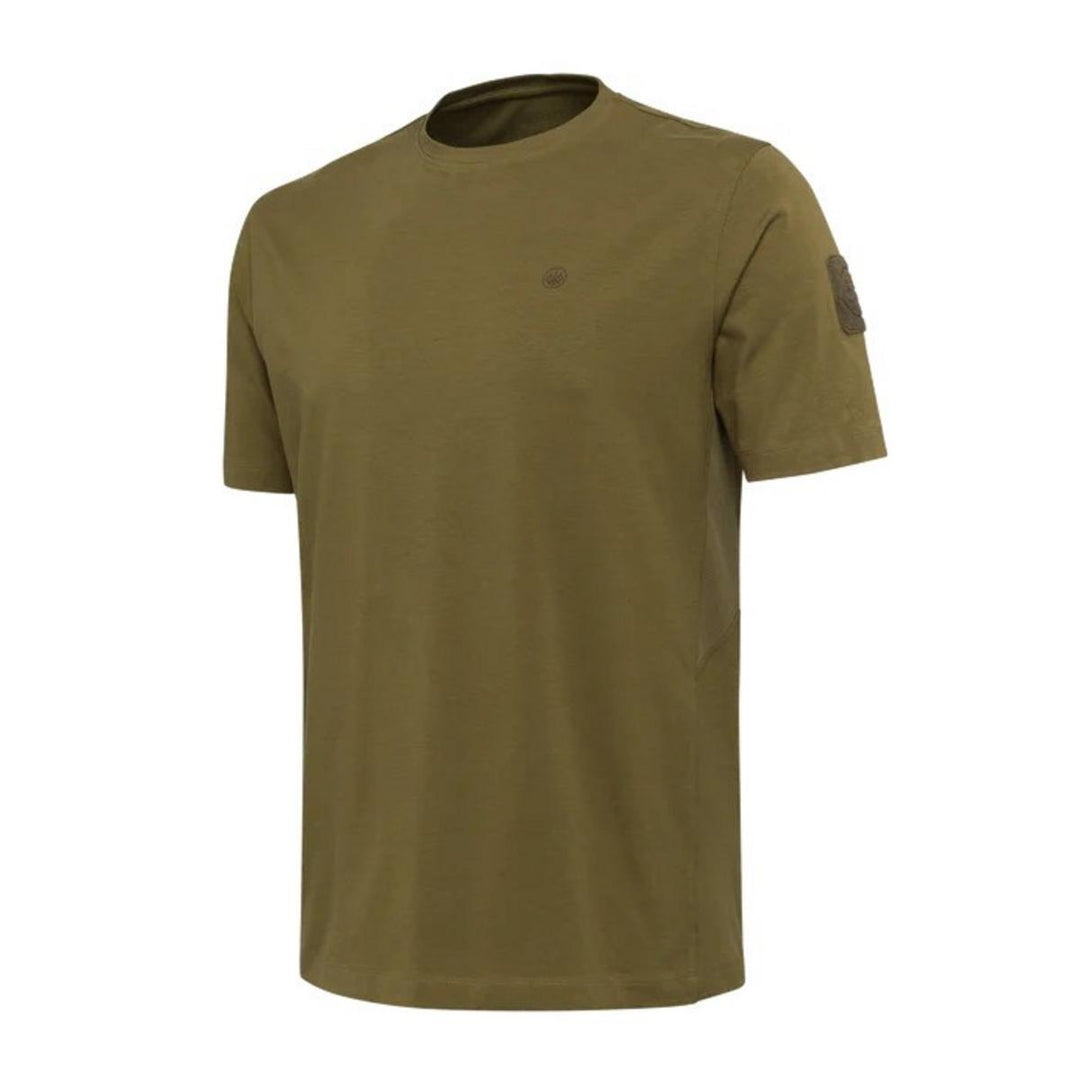 Beretta PMX T-SHIRT Flat Dark Earth Medium - Hunting shirt breathable cotton for Men