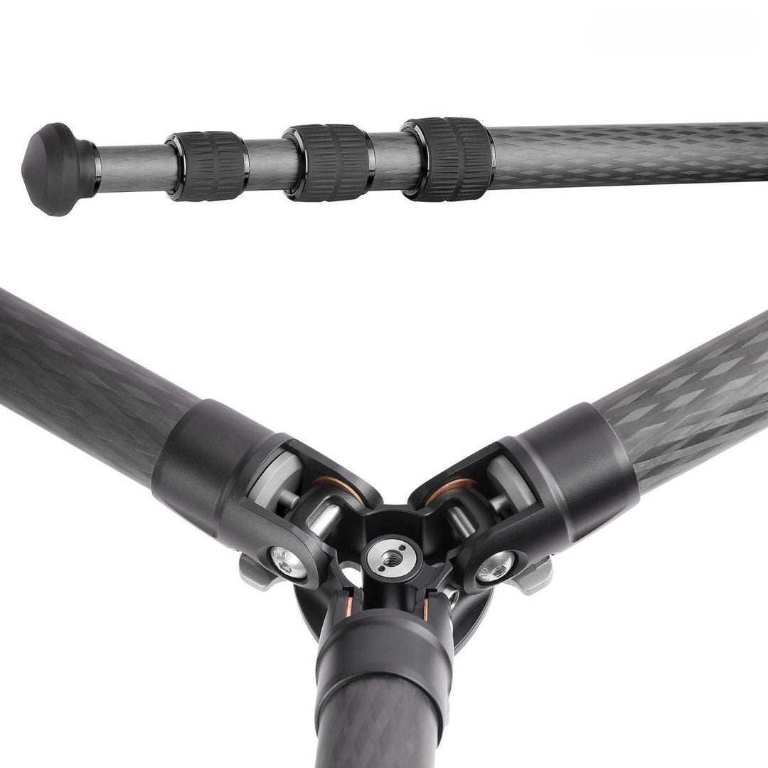 Leofoto Ranger LS-254C 10x Layer Carbon Fiber Tripod with LH-30 Low Profile Ballhead & Separate Centre Column