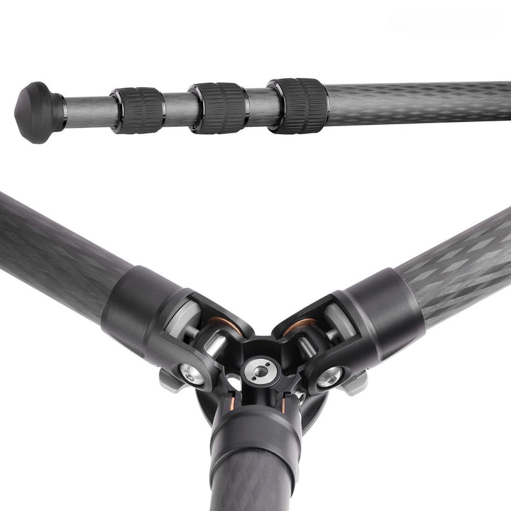 Leofoto Ranger LS-254C 10x Layer Carbon Fiber Tripod with LH-30 Low Profile Ballhead & Separate Centre Column