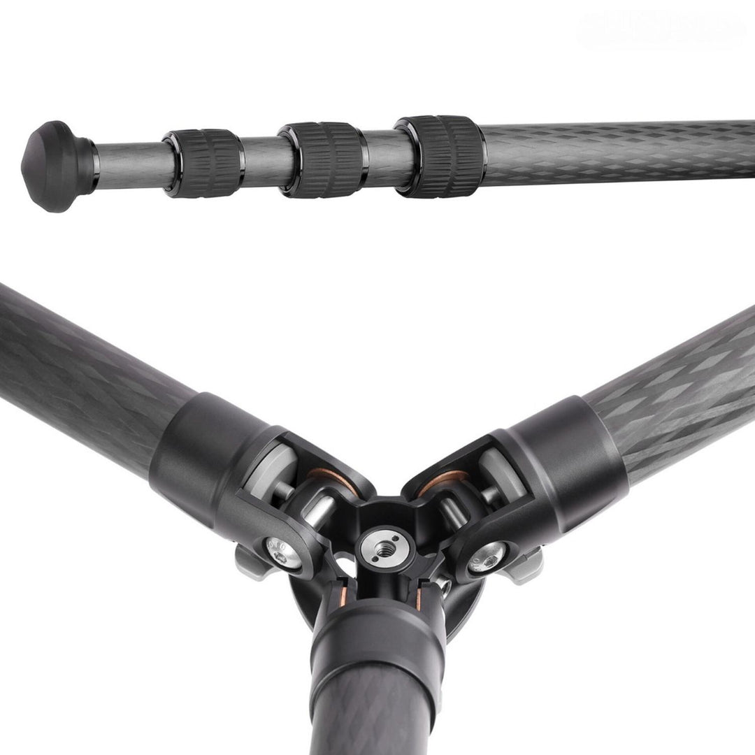 Ranger LS-254C 10x Layer Carbon Fiber Tripod with LH-30 Low Profile Ballhead & Separate Centre Column
