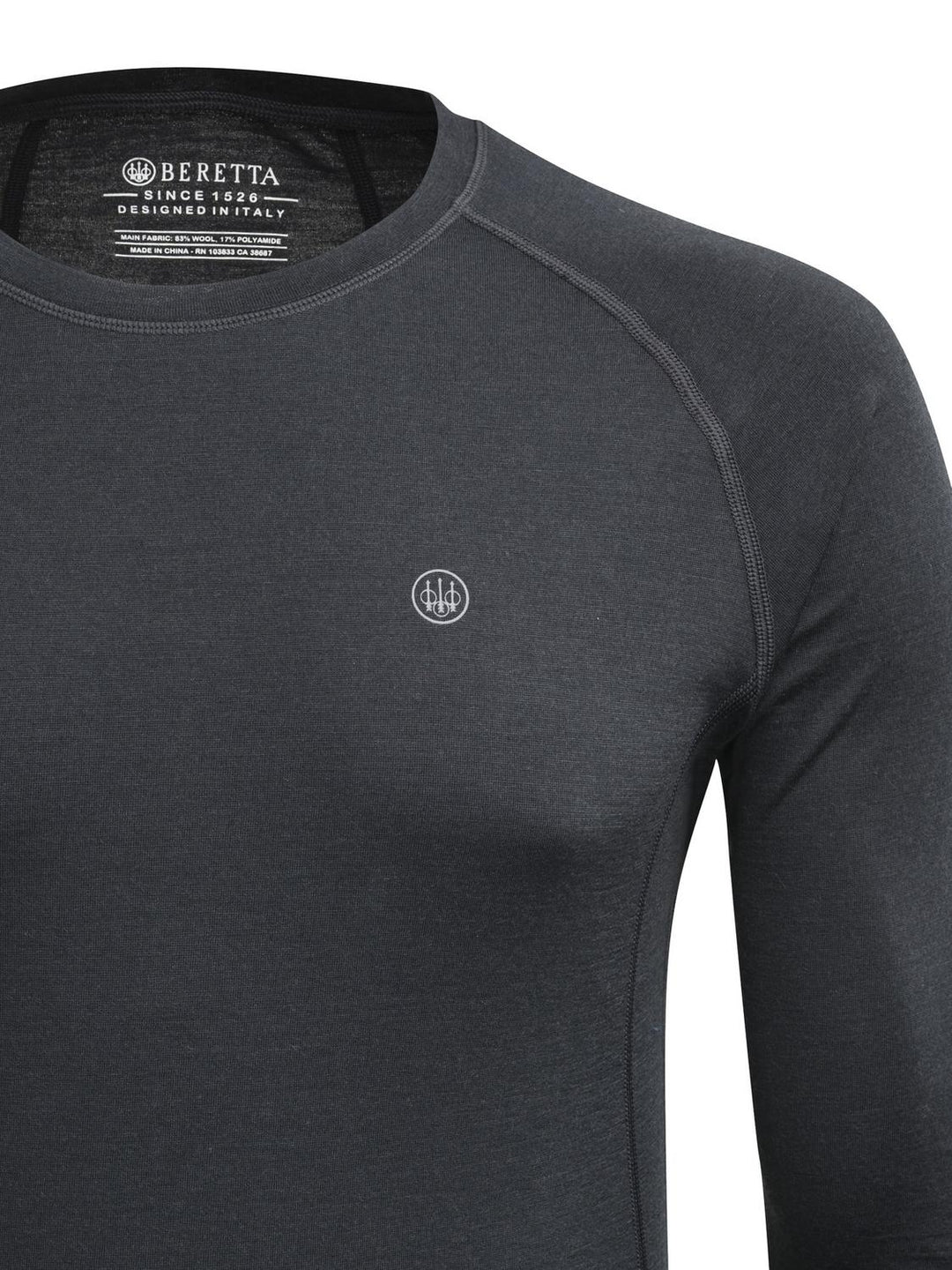 Beretta Elite Pro Merino LS Crew Neck