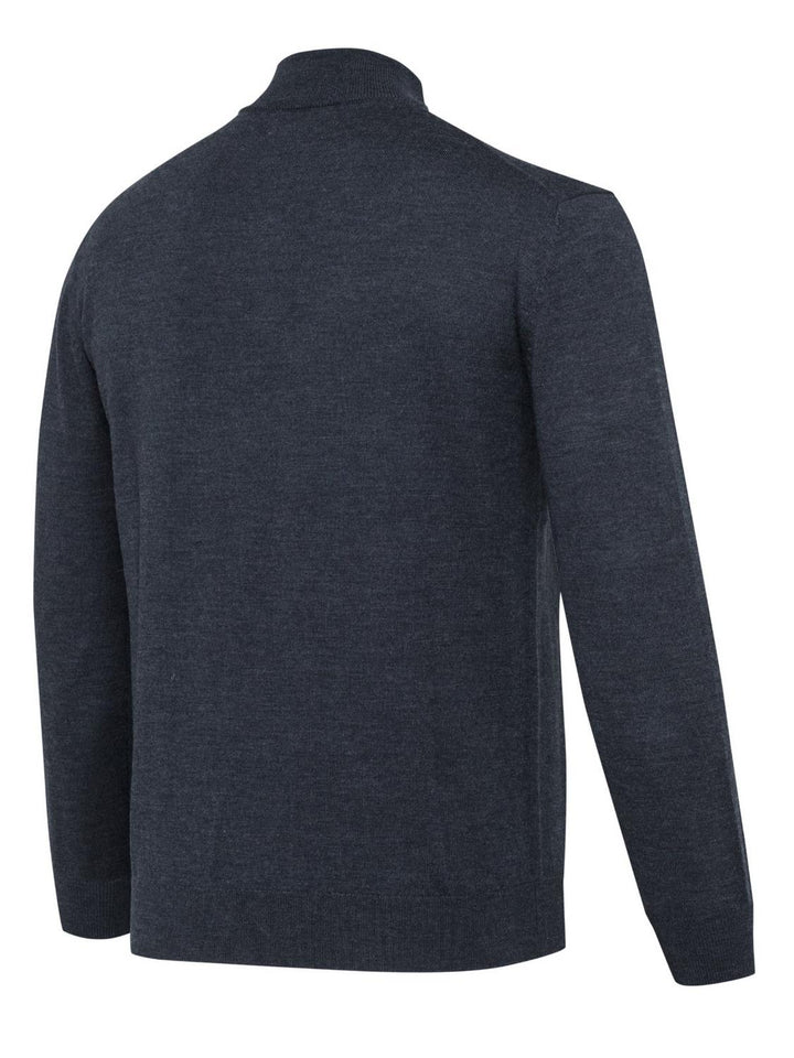 Beretta MERINO HALF ZIP SWEATER Ebony – view 4