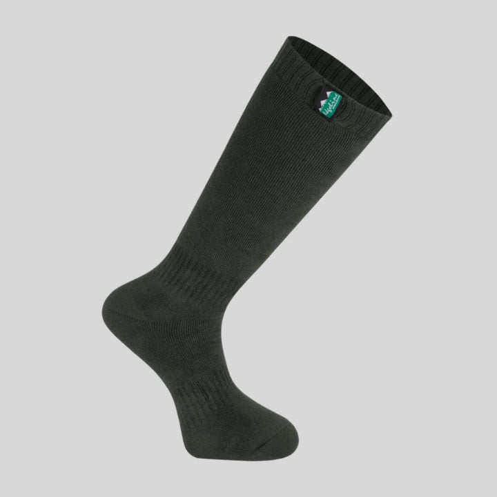 Ridgeline Cotton Work Socks Full Length - Olive Multi