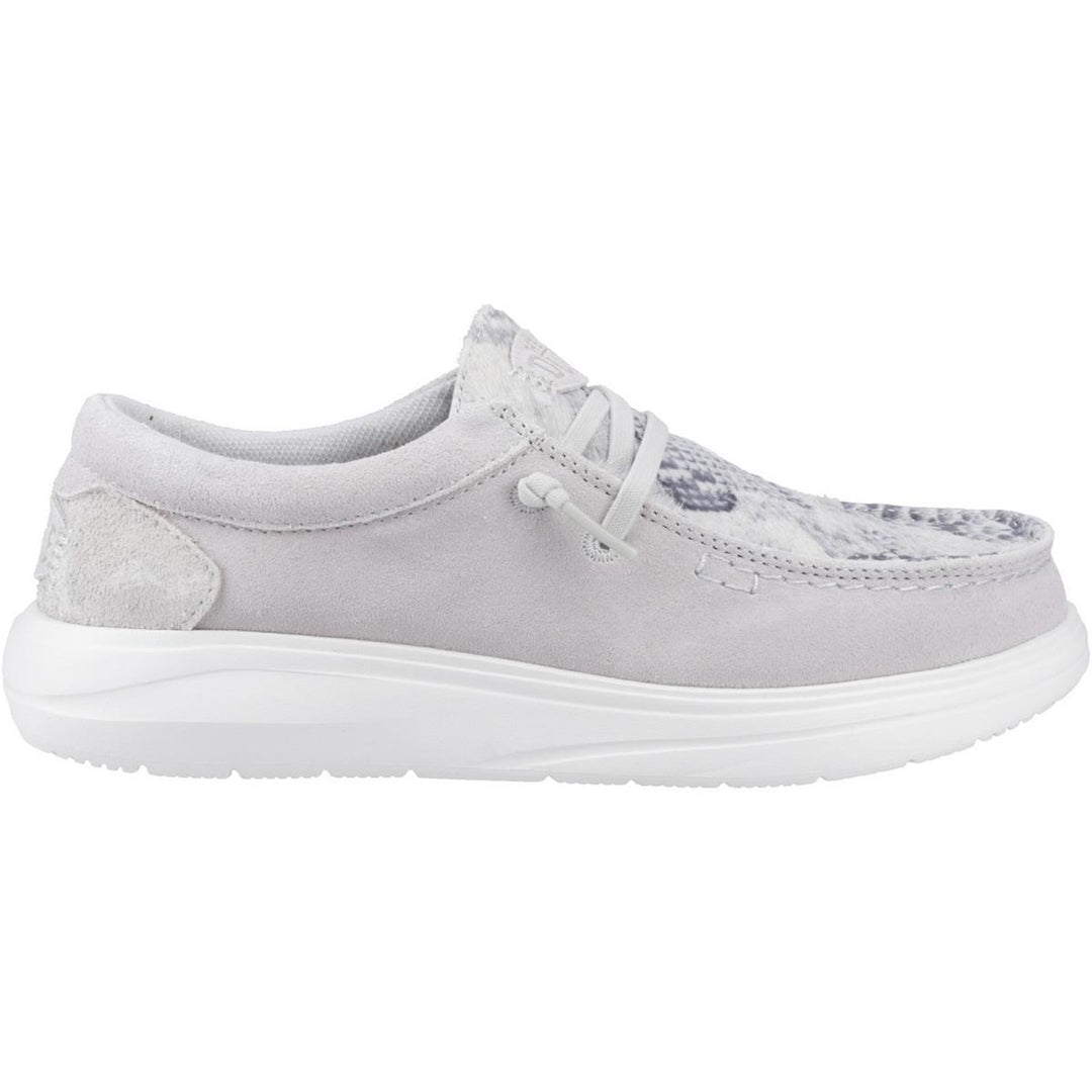 HEYDUDE Wendy COMF Shoe Grey/Snake