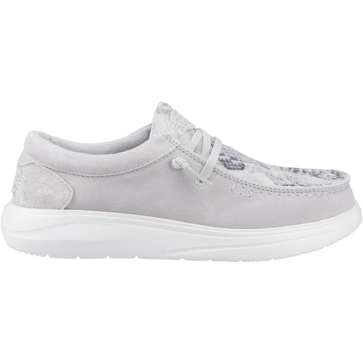 HEYDUDE Wendy COMF Shoe Grey/Snake