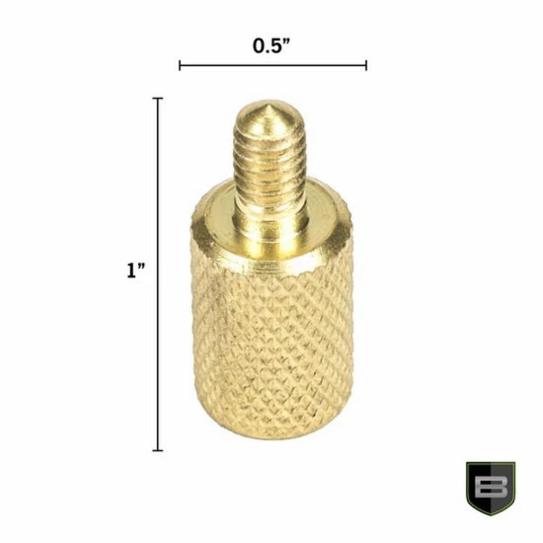 Breakthrough Clean Brass Shotgun Rod Adapter 8-32 to 5/16-27
