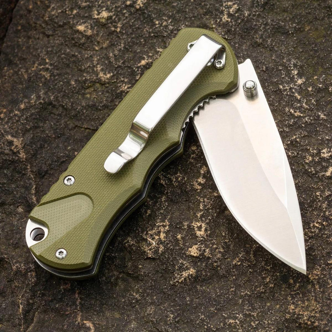 Smiths Satin Drop Point Blade - OD