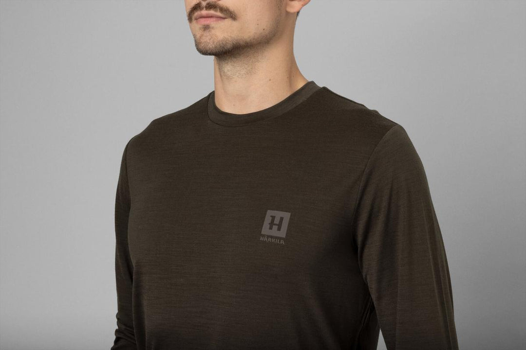 Harkila Härkila Base All Season L/S t-shirt Shadow