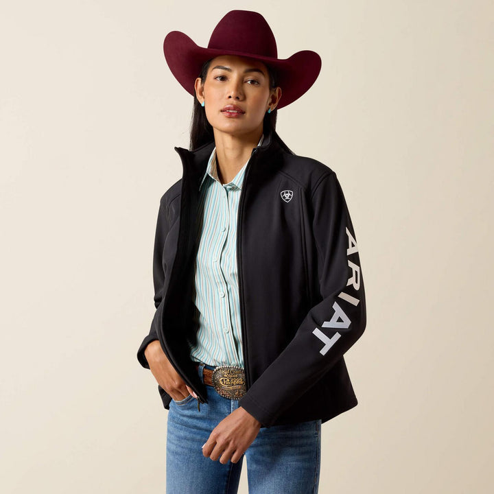 Ariat Ladies Ariat Logo Softshell Jacket