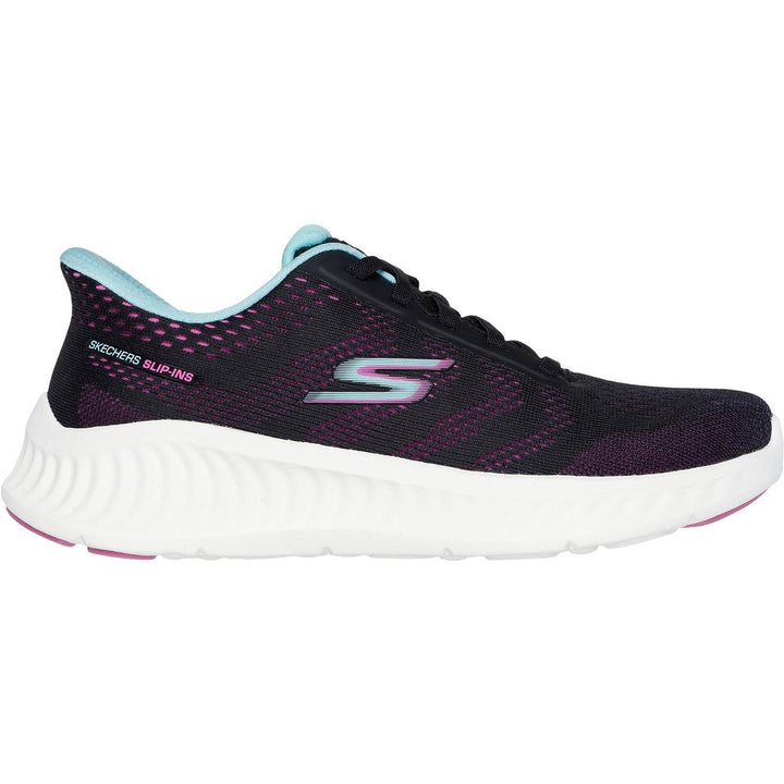 Skechers Go Walk Now Khloe Trainers Black/Purple – view 5