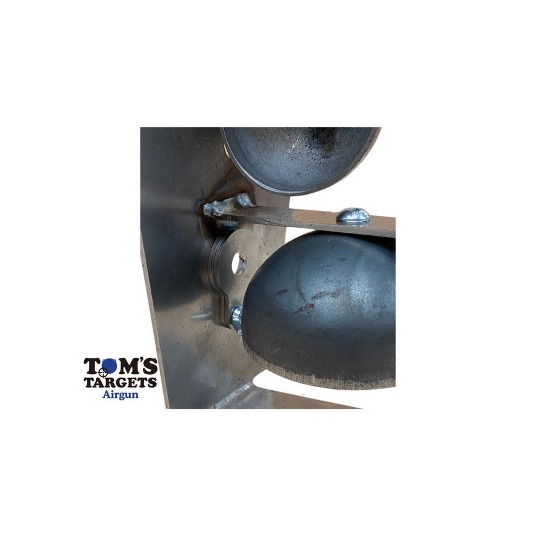Tom's Targets Bell Torso Airgun Targets - 3mm Mild Steel