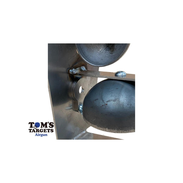 Tom's Targets Bell Torso Airgun Targets - 3mm Mild Steel