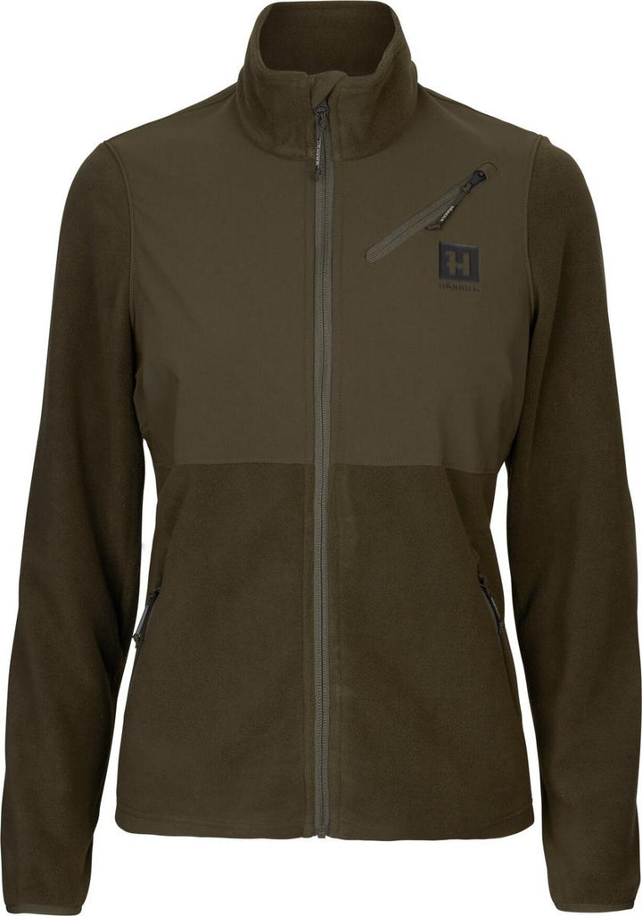 Harkila Härkila Fjell fleece jacket Women Hunting green/Will