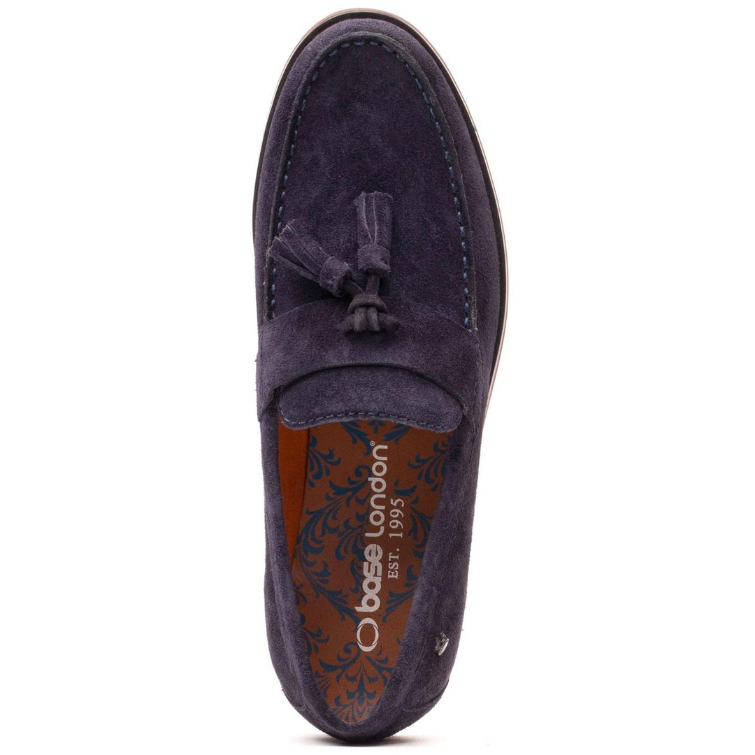 Flint Tassle Loafer Navy