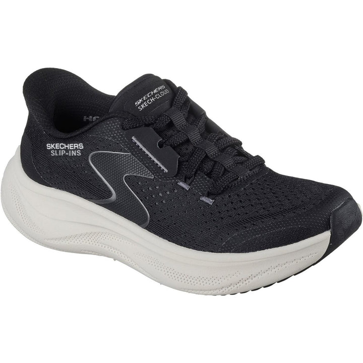 Skech Cloud Plush Horizon Trainers Black/White