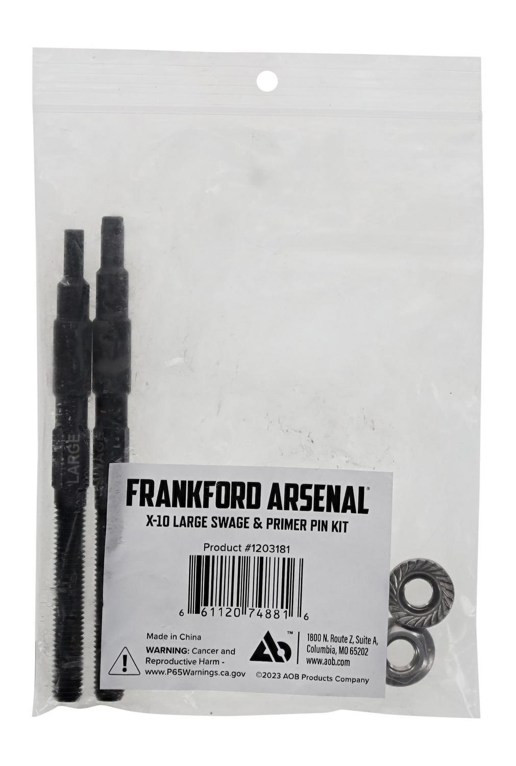 Frankford Arsenal X-10 Large Swage Prime Pin Assembly